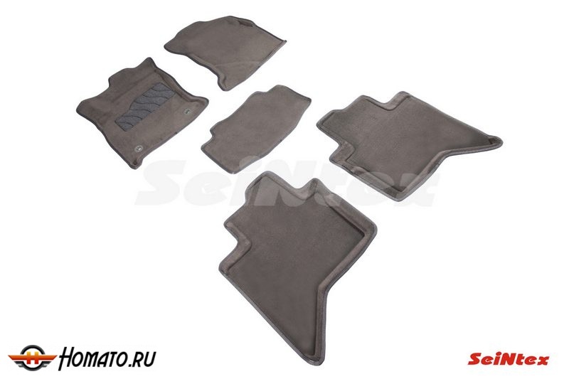 3D коврики Toyota Hilux VIII 2015- | Премиум | Seintex