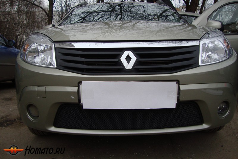 Защита радиатора для Renault Sandero (2010-2014) | Стандарт