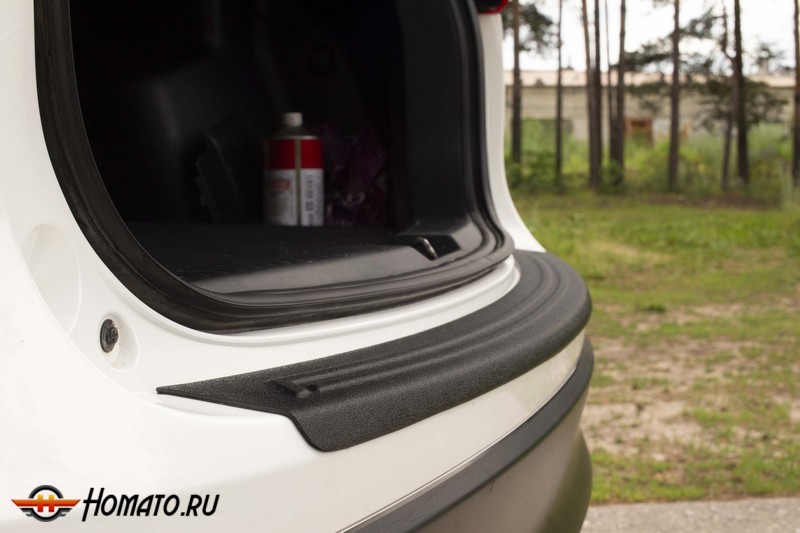 Накладка на задний бампер для Mazda CX-5 2011-2016 | шагрень