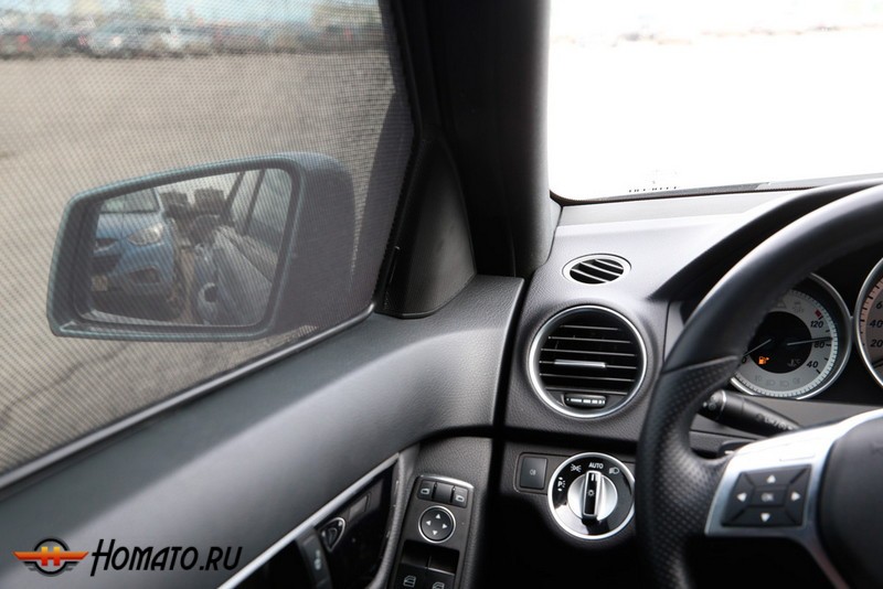 Каркасные шторки ТРОКОТ для Volvo XC90 (2002-2014) | на магнитах