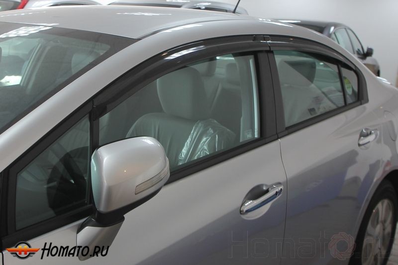 Дефлекторы окон Autoclover «Корея» для Honda Civic 9 2012+
