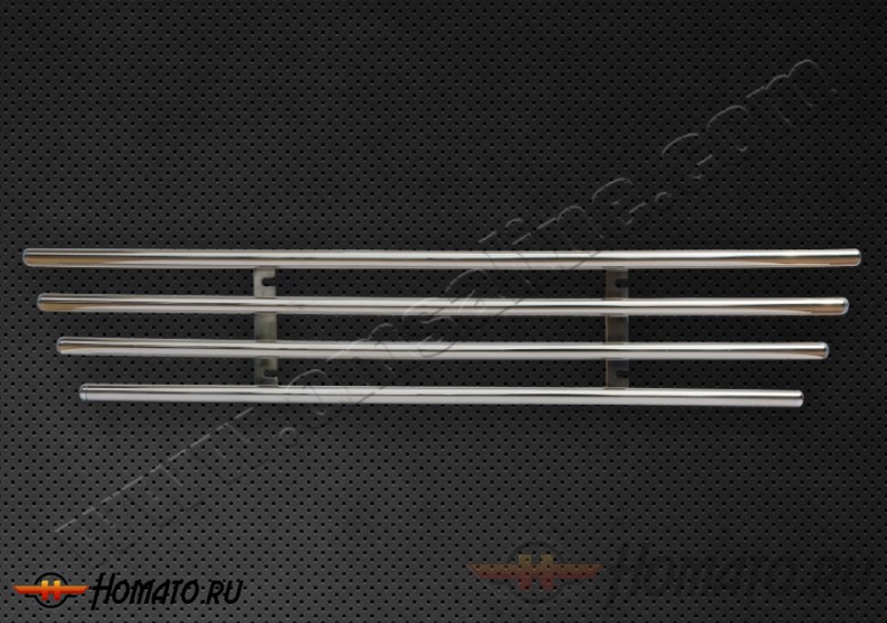 Решетка в передний бампер для HYUNDAI ix35 2010-2013 : нержавеющая сталь