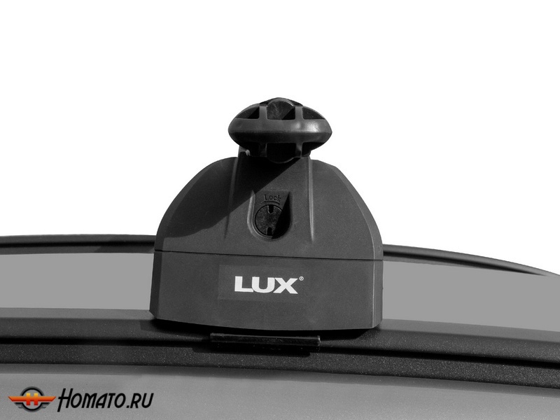 Багажник на крышу Hyundai Santa Fe (DM) 2012-2019 | на низкие рейлинги | LUX БК-2