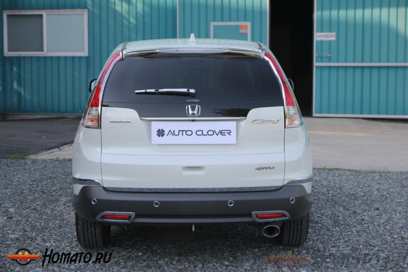 Хром молдинг штатного спойлера для Honda CR-V 4 2012+/2015+