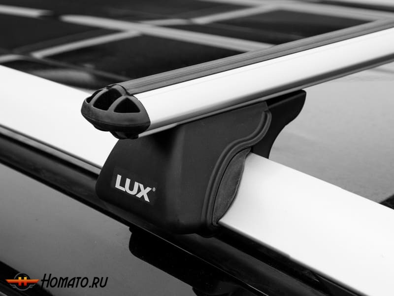 Багажник на крышу для Skoda Yeti 2009-2018 | на рейлинги | LUX Классик и LUX Элегант