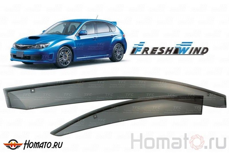 Дефлекторы окон Subaru Impreza III Седан,Хетчбек : Oem Type