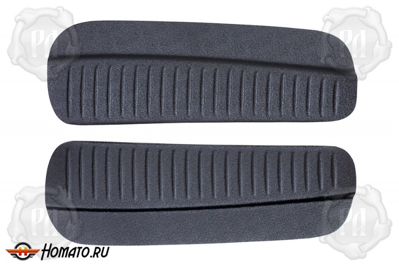 Накладки на пороги задних арок для Фольксваген Поло седан 2010-2020 | шагрень