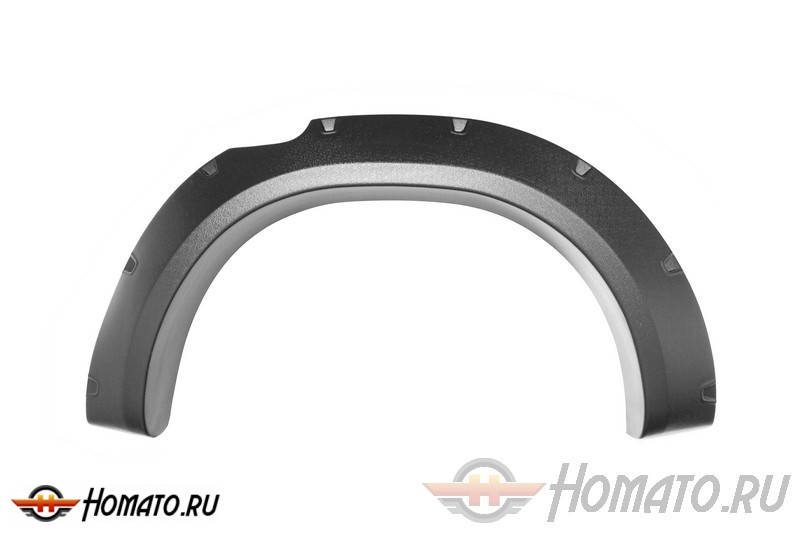 Расширители колёсных арок с выносом 50 мм для Toyota Hilux 2015+ | шагрень