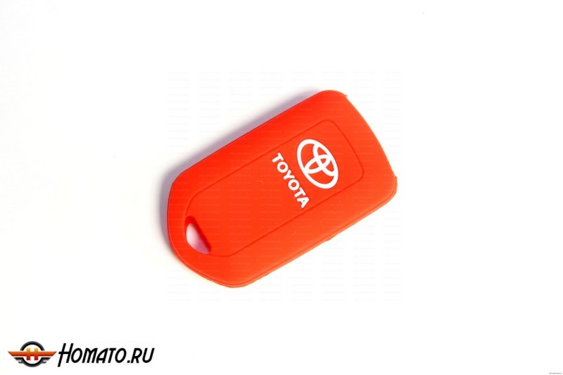 Чехол из силикона на смарт-ключ Toyota Land Cruiser Prado 150 | 3 кнопки