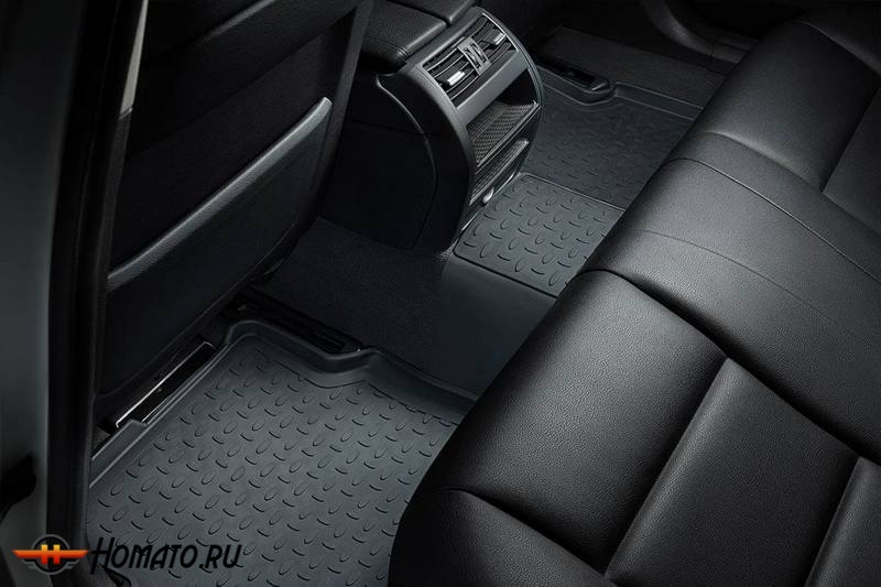 Резиновые коврики Toyota Hilux 2012-2015 | с высокими бортами | Seintex