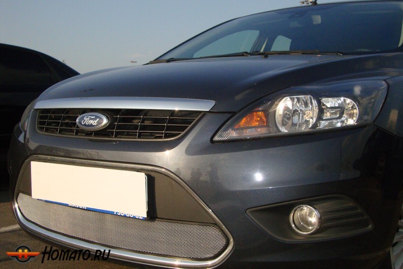Защита радиатора для Ford Focus 2 (2008-2011) рестайл | Стандарт