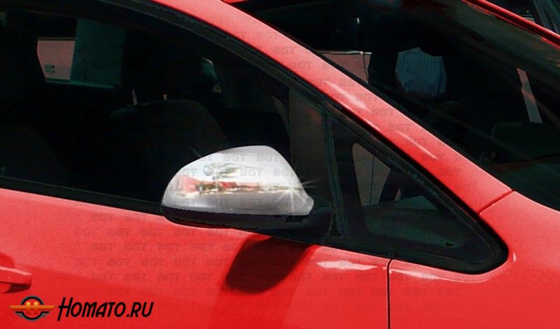 Накладки на зеркала для Opel Astra J «2009-»
