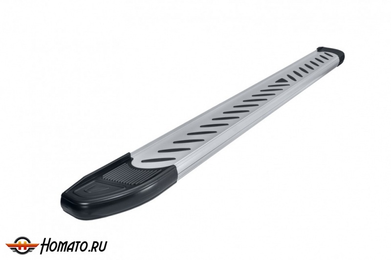 Пороги алюминиевые Lada Vesta SW Cross (2015-2022) | Slitkoff