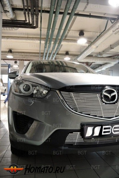 Решетка радиатора для Mazda CX5 2012+ «Grille Bottom» НИЖНЯЯ