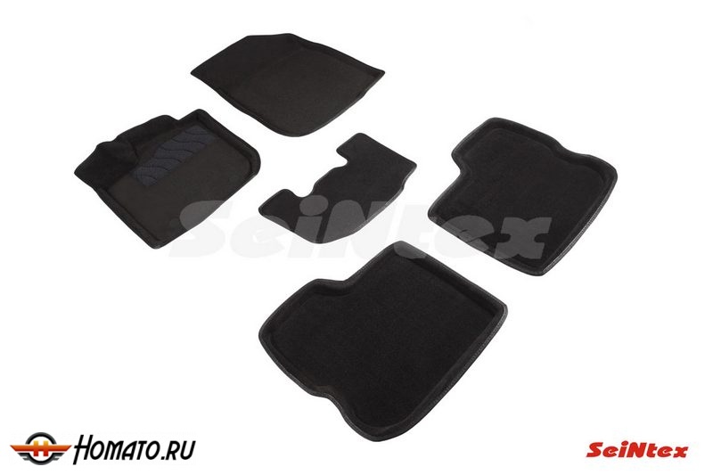 3D коврики Renault Sandero / Stepway II 2014-2020 | Премиум | Seintex