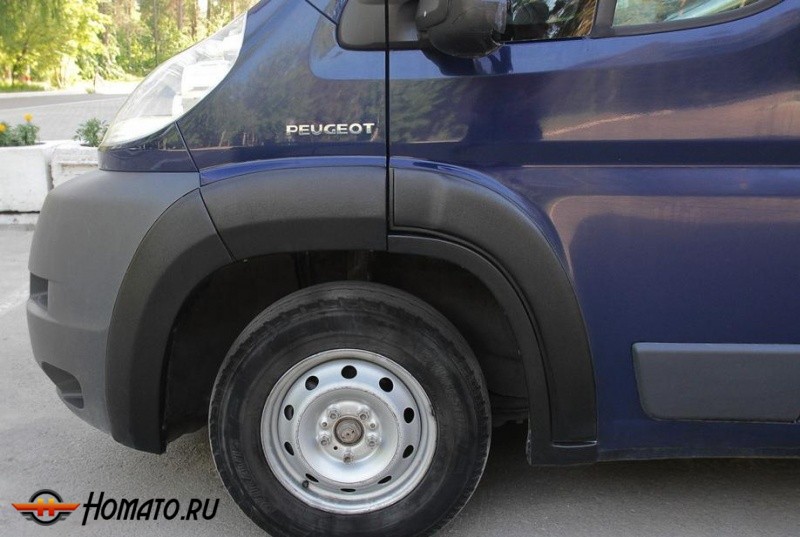 Расширители колесных арок для Citroen Jumper 2006-2013 (250 кузов) | шагрень