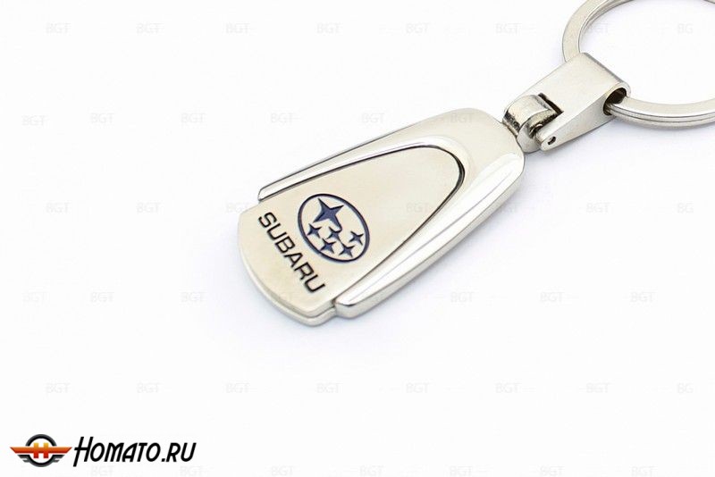 Брелок металлический с логотипом "Subaru" «Silver»