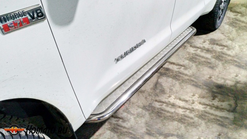Пороги подножки Toyota Sequoia 2017+ | алюминиевые или нержавеющие