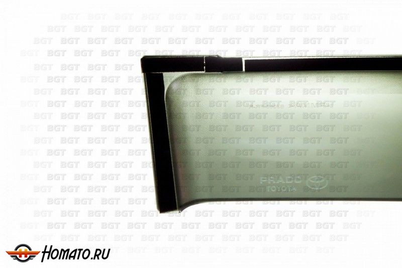 Дефлекторы окон для Toyota Land Cruiser Prado 120 (2002-2009) / LEXUS GX 470 (2002-2009)