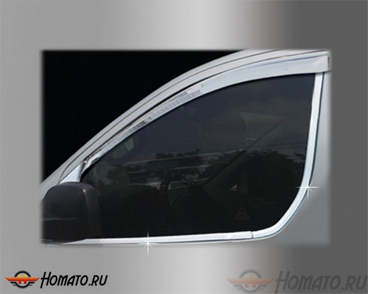 Хром молдинги окон «нижние» для Hyundai Grand Starex 2007+/2015+