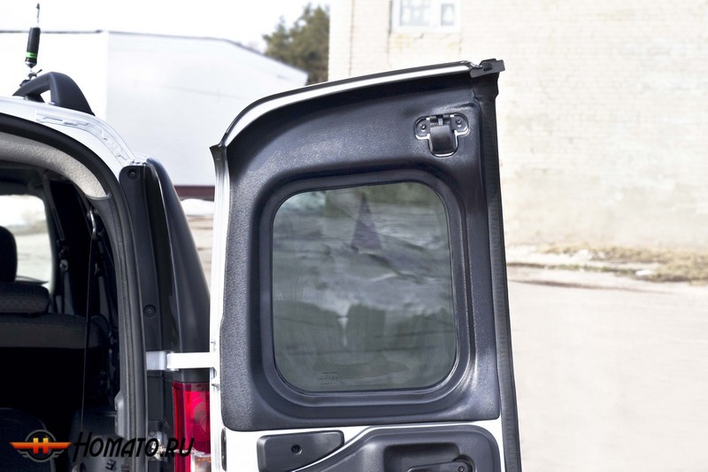 Обшивка задних дверей со скотчем 3М для Lada Largus 2012+ и Largus Cross (универсал) 2015+ | шагрень