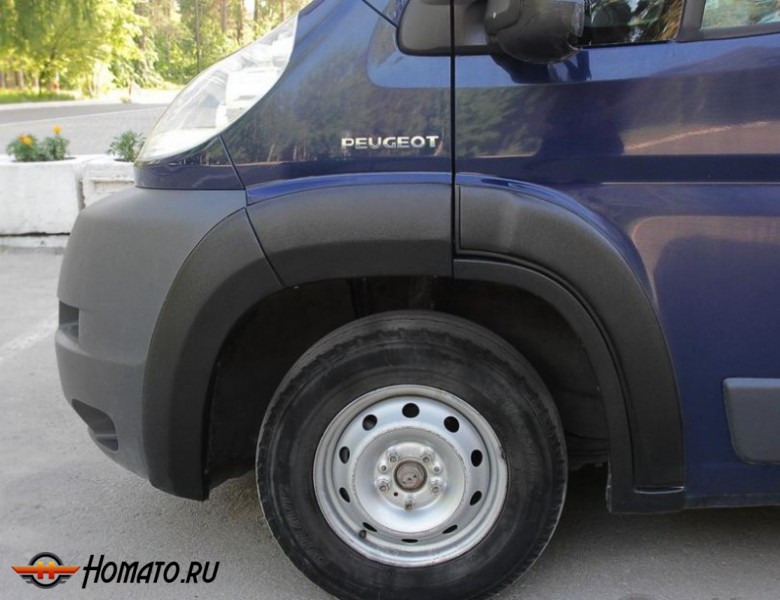 Расширители колесных арок для Peugeot Boxer 2006-2013 (250 кузов) | шагрень