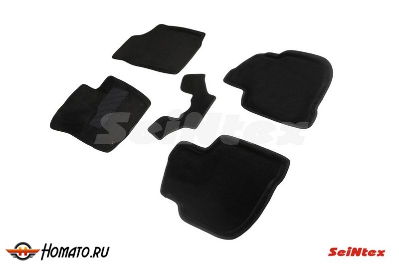 3D коврики Skoda Rapid 2014-2020 | Премиум | Seintex