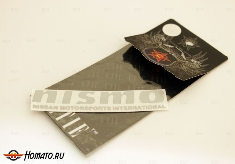Шильд "Nismo" Для Nissan, Самоклеящийся. «9.2mm*2mm»