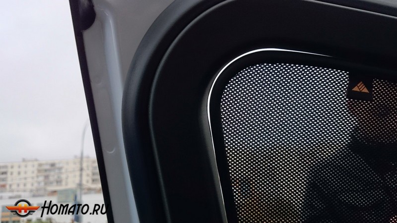Каркасные шторки ТРОКОТ для Audi A6 (C7) 2011+ | на магнитах