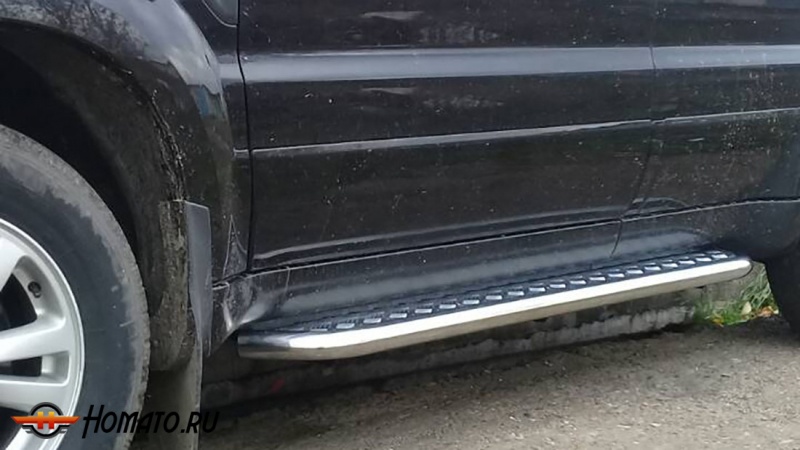 Пороги подножки Ford Escape 2000-2011 | алюминиевые или нержавеющие