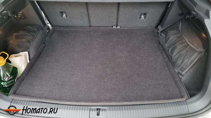 3D коврик в багажник для Вольво Хс60 2008-2017 | с бортами