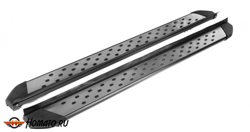 Пороги подножки Kia Sportage 4 2016-2022 | алюминиевые или нержавеющие