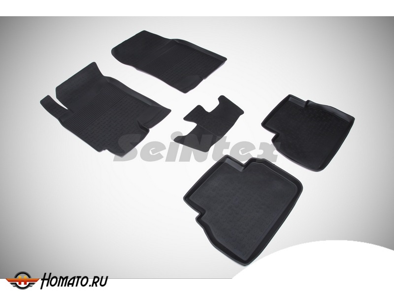 Резиновые коврики Chevrolet Epica 2006-2012 | с высокими бортами | Seintex