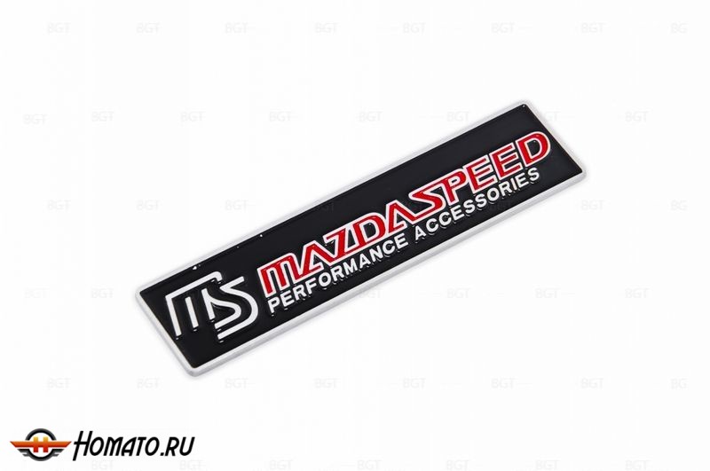 Шильд "MAZDA SPEED" Для Mazda, Самоклеящийся. 1 шт. вар.5