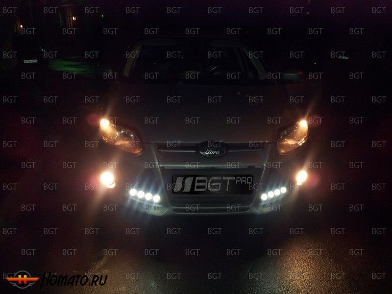 Дневные ходовые огни для Ford Focus III Sedan, Hatchback, Wagon «2011+»