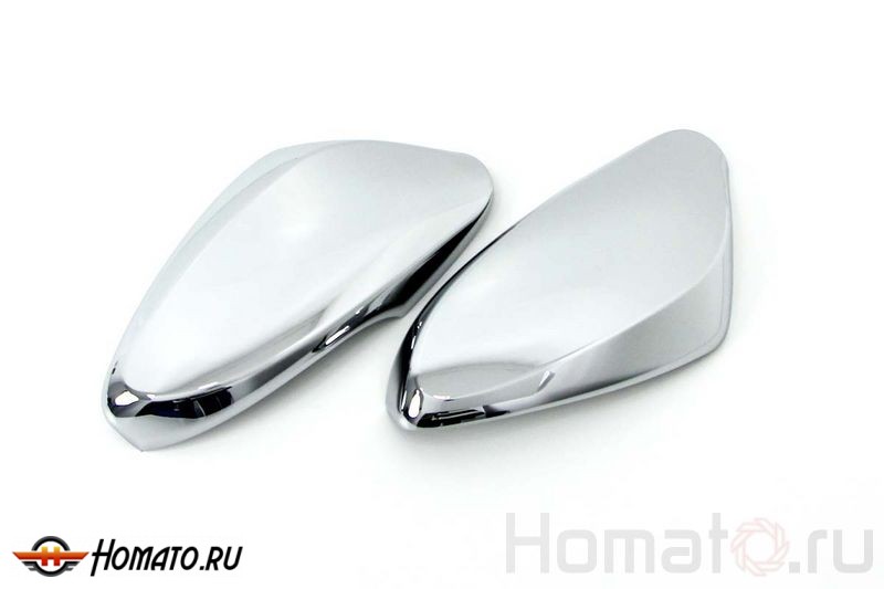 Хром накладки зеркал с П/П для Hyundai Solaris/Elantra MD
