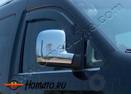 Накладки на зеркала, 2 части «Abs хром» «для автомобилей Английской версии» для VW T5 Transporter