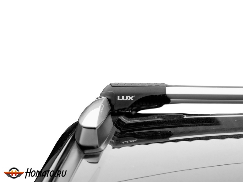 Багажник на Mazda 6 2 GH (2007-2013) универсал | на рейлинги | LUX ХАНТЕР L53