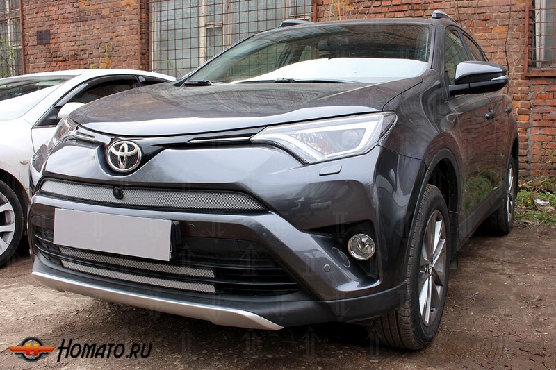 Защита радиатора для Toyota RAV4 (2015+) рестайл | Стандарт