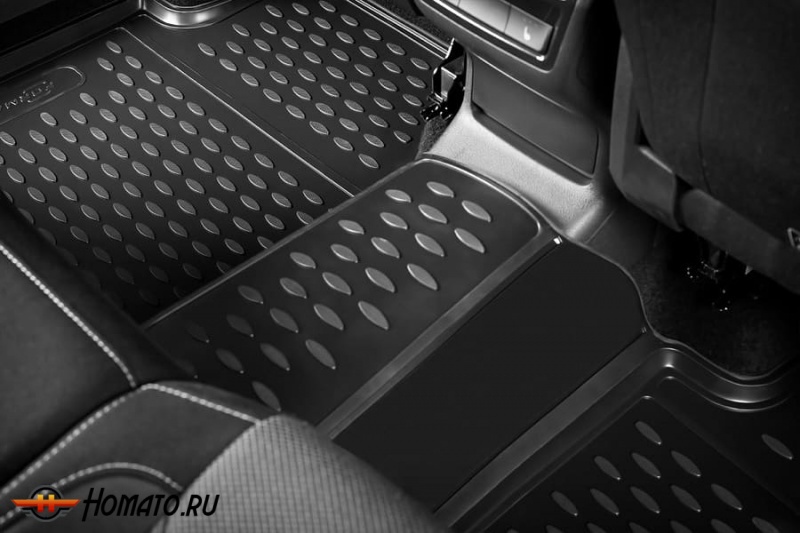 Коврики 3D в салон FORD Fiesta (Mk6r Mk7 Mk7r) 2012-2019 2017- (ПУ повышенн / Форд Фиеста