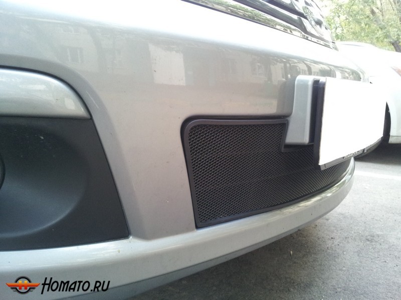 Защита радиатора для Nissan Tiida HB (2010-2014) рестайл | Стандарт