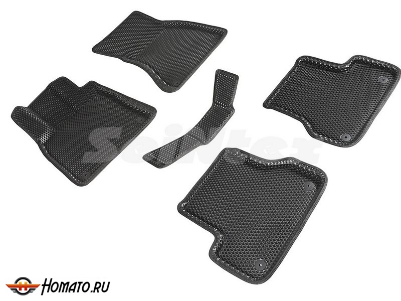 3D EVA коврики с бортами Audi A6 (C7) 2011-2017 | Премиум