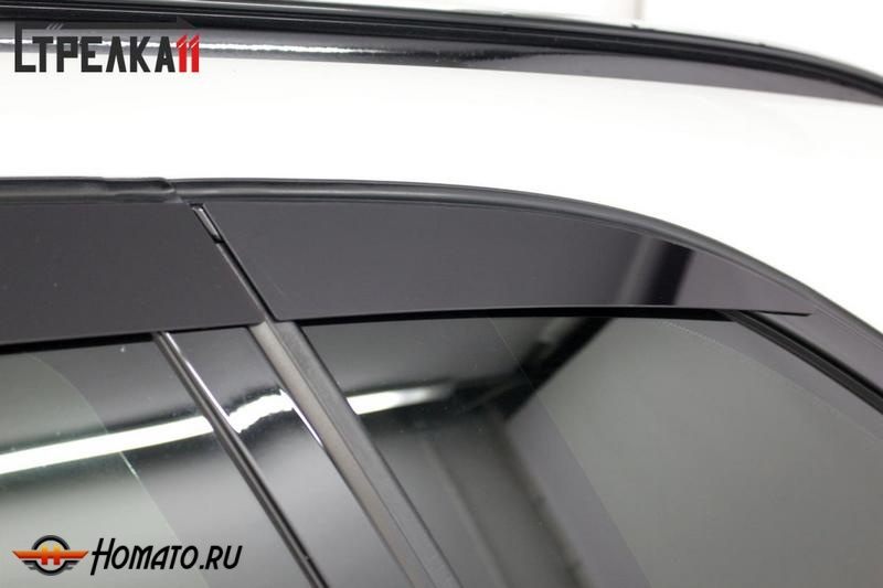 Дефлекторы BMW X5 F15 2013-2018 | премиум, плоские, 2D