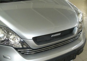 Решетка радиатора Mugen-style с сеткой для Honda CR-V 3 (2007-2009)
