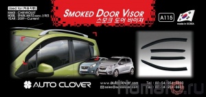 Дефлекторы окон Autoclover «Корея» для Chevrolet Spark II 2010~