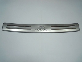 Накладка на задний бампер, нерж., с логотипом «SD» для FORD Focus "05-/"08-