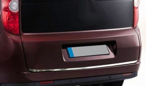 Накладка нижней кромки крышки багажника, нерж. для FIAT Doblo