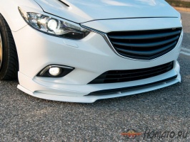 Сплиттер под клыки Lite Style для Mazda 6 (GJ) 2013+ / 2015+ (для Drive и Active)