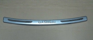 Накладка на задний бампер для NISSAN Qashqai