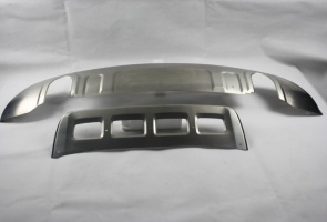 Накладка на передний и задний бампер для AUDI Q5 "08-11"